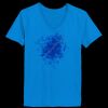 Ladies’  Junior Fine Jersey V-Neck Longer Length T-Shirt Thumbnail