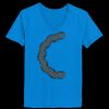 Ladies’  Junior Fine Jersey V-Neck Longer Length T-Shirt Thumbnail