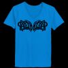 Ladies’  Junior Fine Jersey V-Neck Longer Length T-Shirt Thumbnail