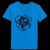 Ladies’  Junior Fine Jersey V-Neck Longer Length T-Shirt Thumbnail