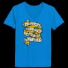Ladies’  Junior Fine Jersey V-Neck Longer Length T-Shirt Thumbnail