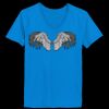 Ladies’  Junior Fine Jersey V-Neck Longer Length T-Shirt Thumbnail