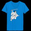Ladies’  Junior Fine Jersey V-Neck Longer Length T-Shirt Thumbnail