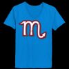 Ladies’  Junior Fine Jersey V-Neck Longer Length T-Shirt Thumbnail