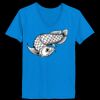 Ladies’  Junior Fine Jersey V-Neck Longer Length T-Shirt Thumbnail