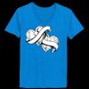 Ladies’  Junior Fine Jersey V-Neck Longer Length T-Shirt Thumbnail