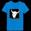 Ladies’  Junior Fine Jersey V-Neck Longer Length T-Shirt Thumbnail