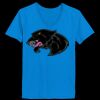 Ladies’  Junior Fine Jersey V-Neck Longer Length T-Shirt Thumbnail