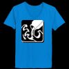 Ladies’  Junior Fine Jersey V-Neck Longer Length T-Shirt Thumbnail