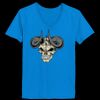 Ladies’  Junior Fine Jersey V-Neck Longer Length T-Shirt Thumbnail