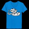 Ladies’  Junior Fine Jersey V-Neck Longer Length T-Shirt Thumbnail