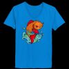 Ladies’  Junior Fine Jersey V-Neck Longer Length T-Shirt Thumbnail