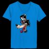 Ladies’  Junior Fine Jersey V-Neck Longer Length T-Shirt Thumbnail