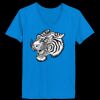 Ladies’  Junior Fine Jersey V-Neck Longer Length T-Shirt Thumbnail