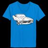 Ladies’  Junior Fine Jersey V-Neck Longer Length T-Shirt Thumbnail