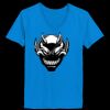 Ladies’  Junior Fine Jersey V-Neck Longer Length T-Shirt Thumbnail