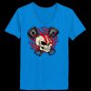Ladies’  Junior Fine Jersey V-Neck Longer Length T-Shirt Thumbnail
