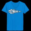 Ladies’  Junior Fine Jersey V-Neck Longer Length T-Shirt Thumbnail