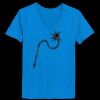Ladies’  Junior Fine Jersey V-Neck Longer Length T-Shirt Thumbnail