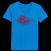 Ladies’  Junior Fine Jersey V-Neck Longer Length T-Shirt Thumbnail