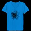 Ladies’  Junior Fine Jersey V-Neck Longer Length T-Shirt Thumbnail
