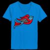 Ladies’  Junior Fine Jersey V-Neck Longer Length T-Shirt Thumbnail