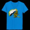 Ladies’  Junior Fine Jersey V-Neck Longer Length T-Shirt Thumbnail