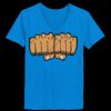 Ladies’  Junior Fine Jersey V-Neck Longer Length T-Shirt Thumbnail
