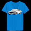 Ladies’  Junior Fine Jersey V-Neck Longer Length T-Shirt Thumbnail