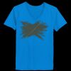 Ladies’  Junior Fine Jersey V-Neck Longer Length T-Shirt Thumbnail