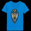 Ladies’  Junior Fine Jersey V-Neck Longer Length T-Shirt Thumbnail