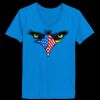 Ladies’  Junior Fine Jersey V-Neck Longer Length T-Shirt Thumbnail