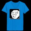 Ladies’  Junior Fine Jersey V-Neck Longer Length T-Shirt Thumbnail