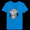 Ladies’  Junior Fine Jersey V-Neck Longer Length T-Shirt Thumbnail