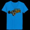 Ladies’  Junior Fine Jersey V-Neck Longer Length T-Shirt Thumbnail