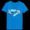 Ladies’  Junior Fine Jersey V-Neck Longer Length T-Shirt Thumbnail