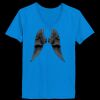 Ladies’  Junior Fine Jersey V-Neck Longer Length T-Shirt Thumbnail