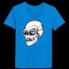 Ladies’  Junior Fine Jersey V-Neck Longer Length T-Shirt Thumbnail