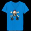Ladies’  Junior Fine Jersey V-Neck Longer Length T-Shirt Thumbnail