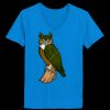 Ladies’  Junior Fine Jersey V-Neck Longer Length T-Shirt Thumbnail