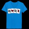 Ladies’  Junior Fine Jersey V-Neck Longer Length T-Shirt Thumbnail