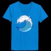 Ladies’  Junior Fine Jersey V-Neck Longer Length T-Shirt Thumbnail
