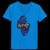 Ladies’  Junior Fine Jersey V-Neck Longer Length T-Shirt Thumbnail