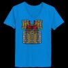 Ladies’  Junior Fine Jersey V-Neck Longer Length T-Shirt Thumbnail