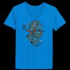 Ladies’  Junior Fine Jersey V-Neck Longer Length T-Shirt Thumbnail