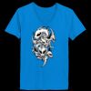 Ladies’  Junior Fine Jersey V-Neck Longer Length T-Shirt Thumbnail