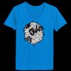Ladies’  Junior Fine Jersey V-Neck Longer Length T-Shirt Thumbnail