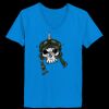 Ladies’  Junior Fine Jersey V-Neck Longer Length T-Shirt Thumbnail