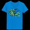 Ladies’  Junior Fine Jersey V-Neck Longer Length T-Shirt Thumbnail