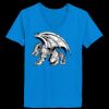 Ladies’  Junior Fine Jersey V-Neck Longer Length T-Shirt Thumbnail